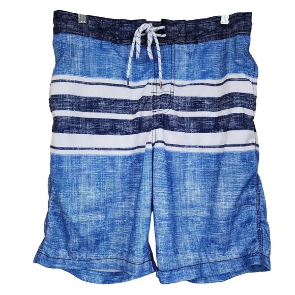 Goodfellow Medium Blue Summer Swim Shorts - Picture 1 of 4